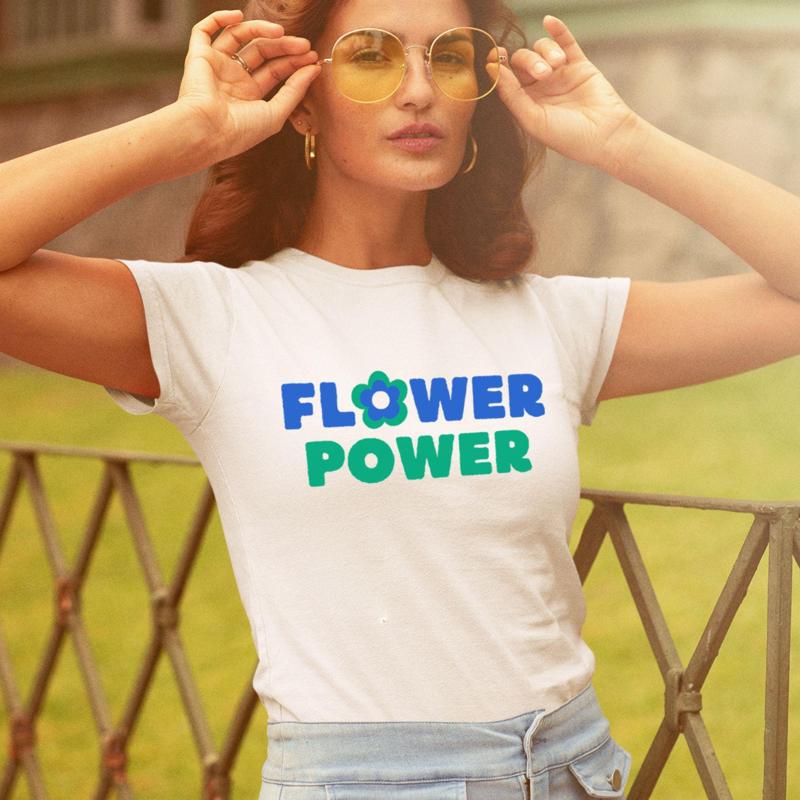 Flower Power T Shirt Hippie Fl - Women'S Fashion Of The 60S incelemesi ve fiyatı