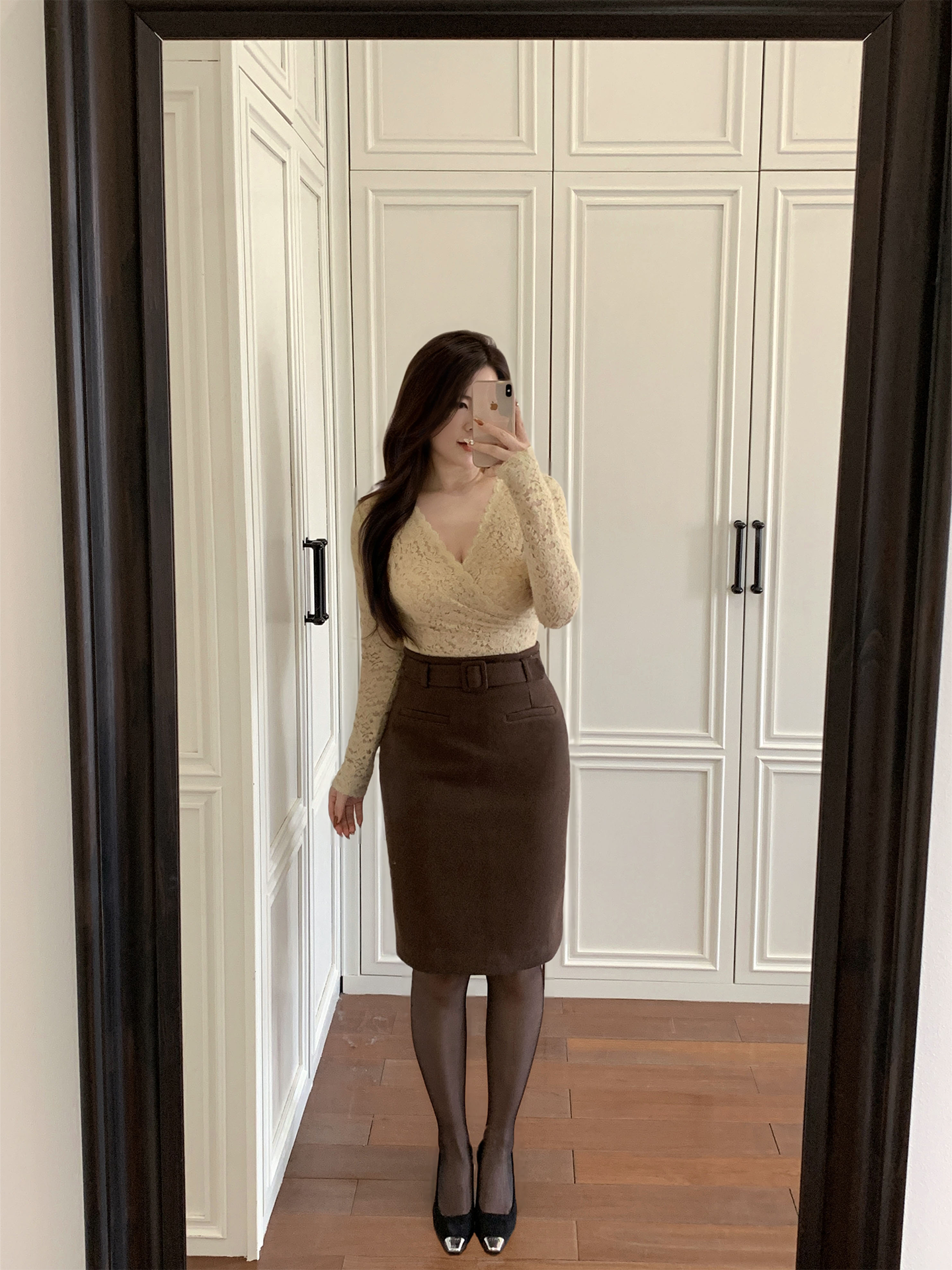 Winter New Style High Waist Mi - A-Line Skirt Midi incelemesi ve fiyatı