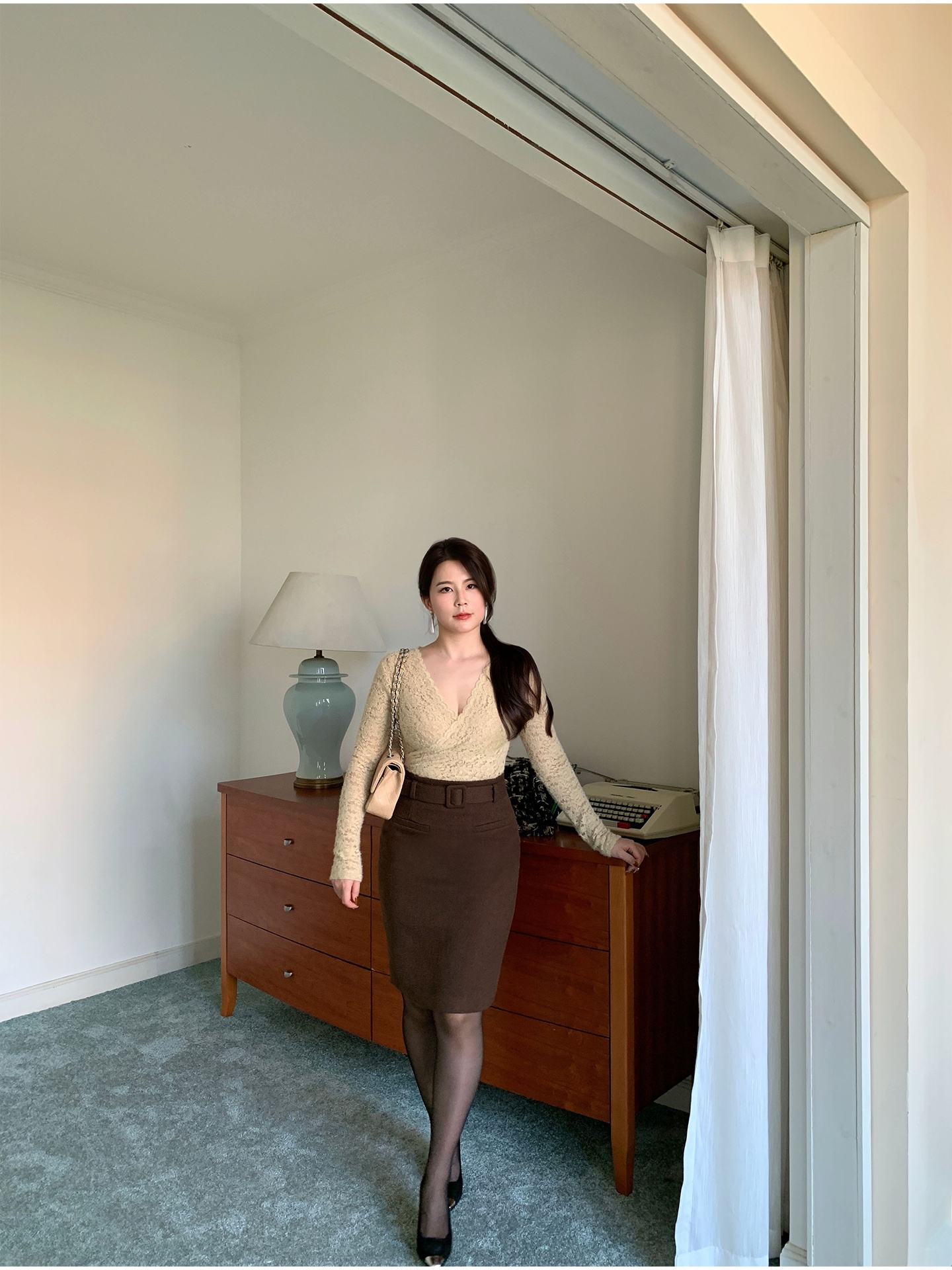 Winter New Style High Waist Mi - A-Line Skirt Midi incelemesi ve fiyatı