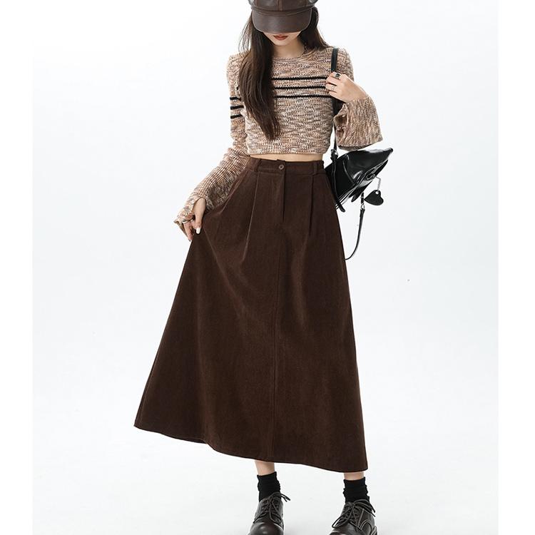 plus Size 300 Pou Korean Sle C - A-Line Skirt Midi incelemesi ve fiyatı