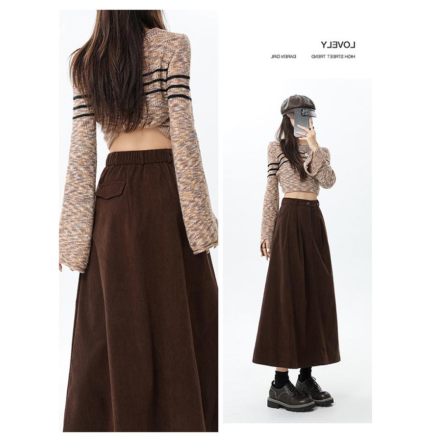 plus Size 300 Pou Korean Sle C - A-Line Skirt Midi incelemesi ve fiyatı