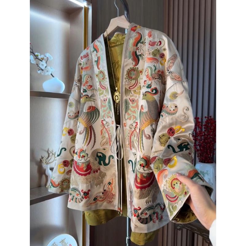 New Chinese Style Kimono Cardi - Women Fashion Style incelemesi ve fiyatı