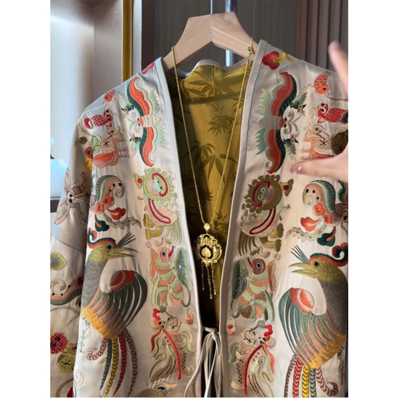 New Chinese Style Kimono Cardi - Women Fashion Style incelemesi ve fiyatı