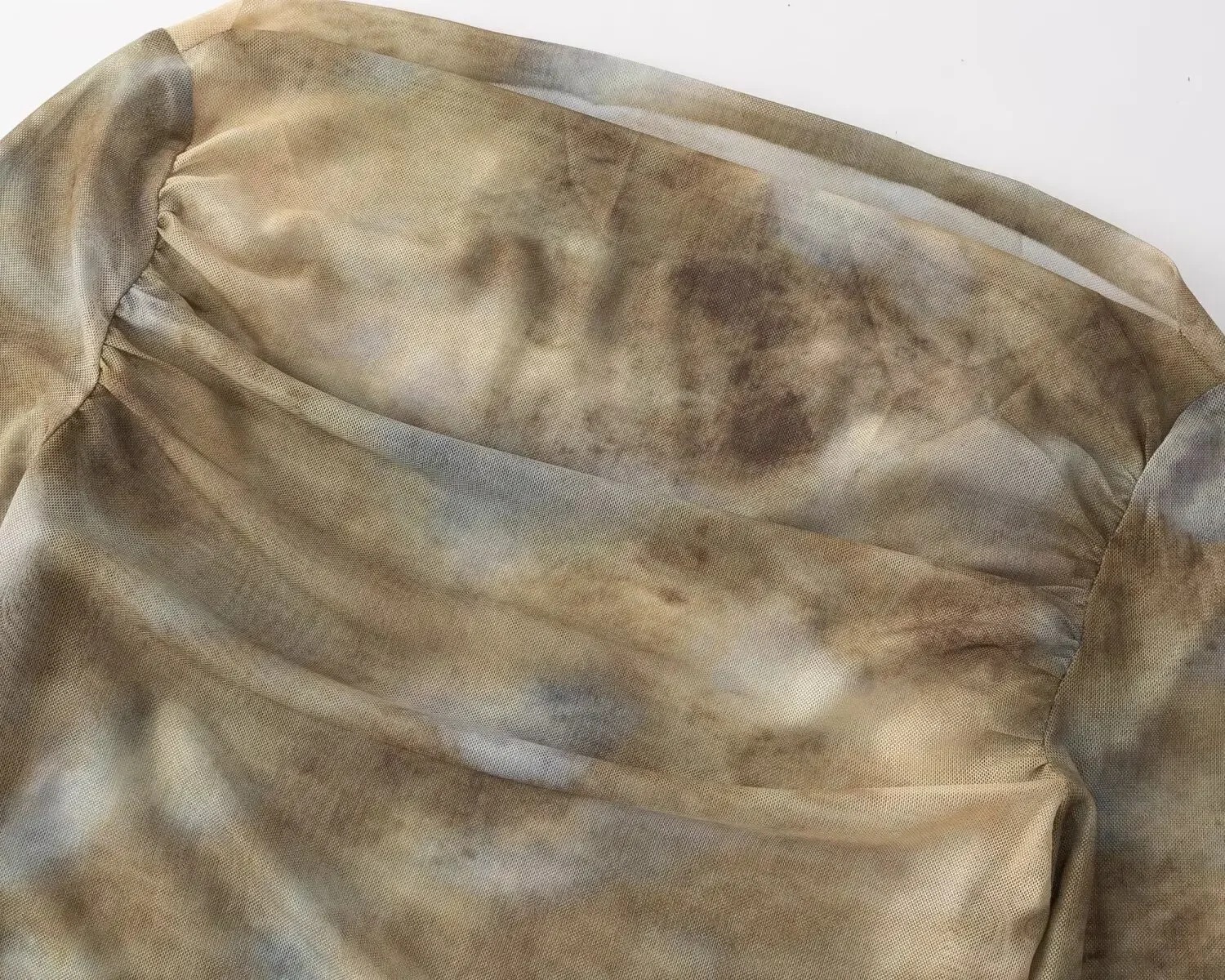 2025 Sexy Tie-Dye Print Ruched - Women'S Fashion incelemesi ve fiyatı