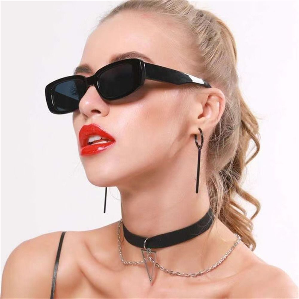 Trendy Narrow Square Frame Y2K - Women'S Fashion Eyeglass Frames incelemesi ve fiyatı