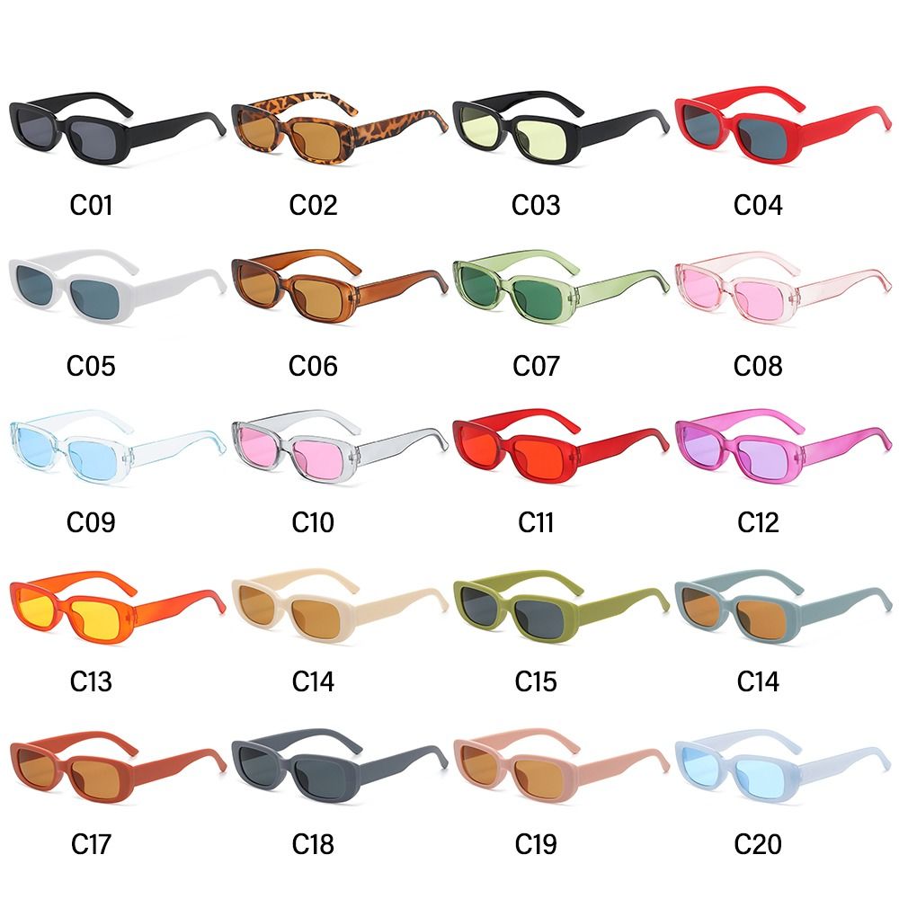 Trendy Narrow Square Frame Y2K - Women'S Fashion Eyeglass Frames incelemesi ve fiyatı