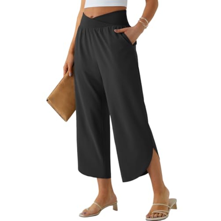 Wide Leg Capri Pants for Women - Wide Leg Palazzo Pants incelemesi ve fiyatı