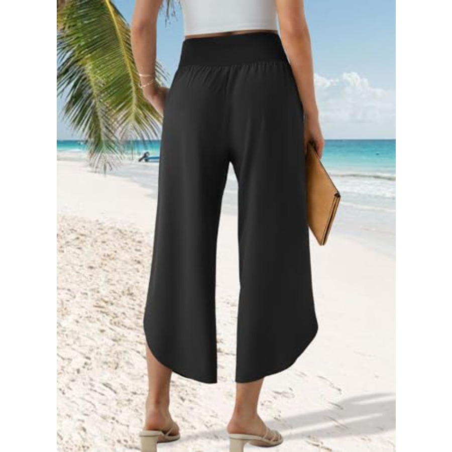 Wide Leg Capri Pants for Women - Wide Leg Palazzo Pants incelemesi ve fiyatı