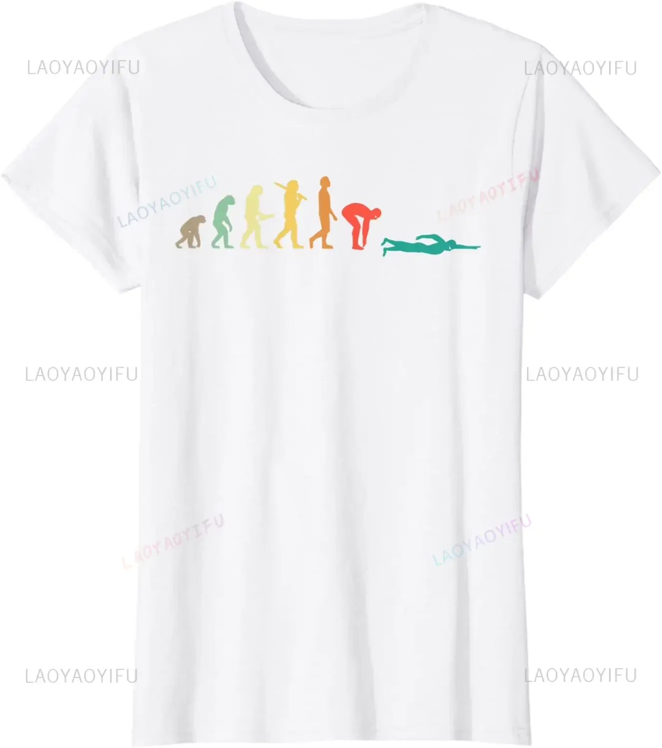 Retro Graphic Swimming Evoluti - Women Fashion Evolution incelemesi ve fiyatı