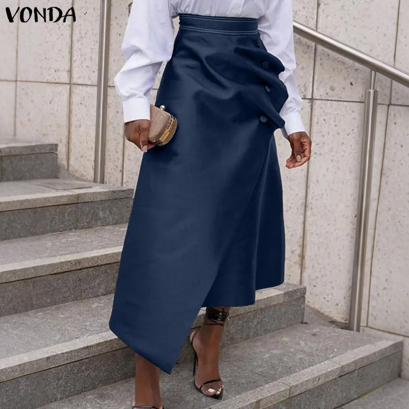 VONDA Plus Size 5XL Elegant Wo - A-Line Skirt Midi incelemesi ve fiyatı