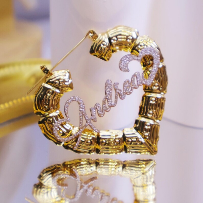 Customized Silver Heart Bamboo - Women Fashion Name Ideas incelemesi ve fiyatı