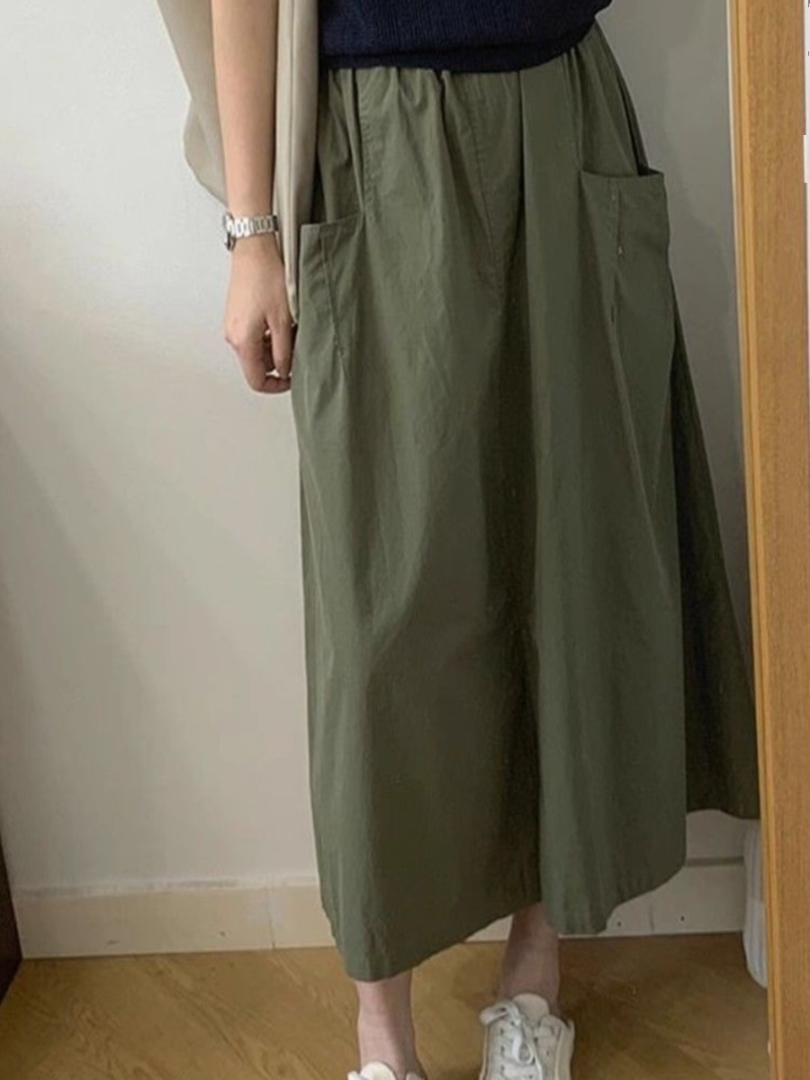 plus Size Women's A-Line Skirt - A-Line Skirt Midi incelemesi ve fiyatı