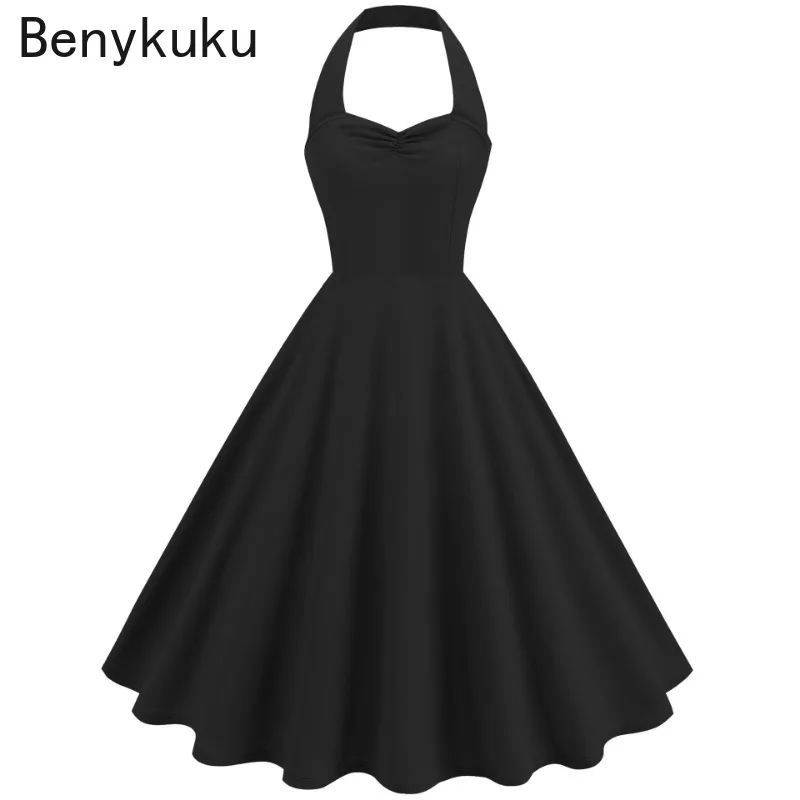 Solid Backless Pin Up 50s 60s  - Women'S Fashion Of The 60S incelemesi ve fiyatı