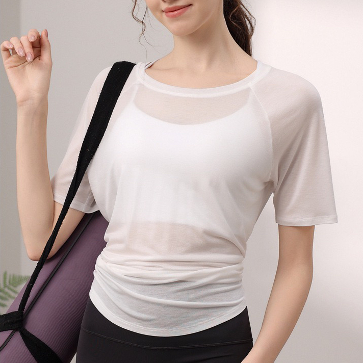 Lightweight Loose  Yoga Top fo - Asymmetric Top Women incelemesi ve fiyatı