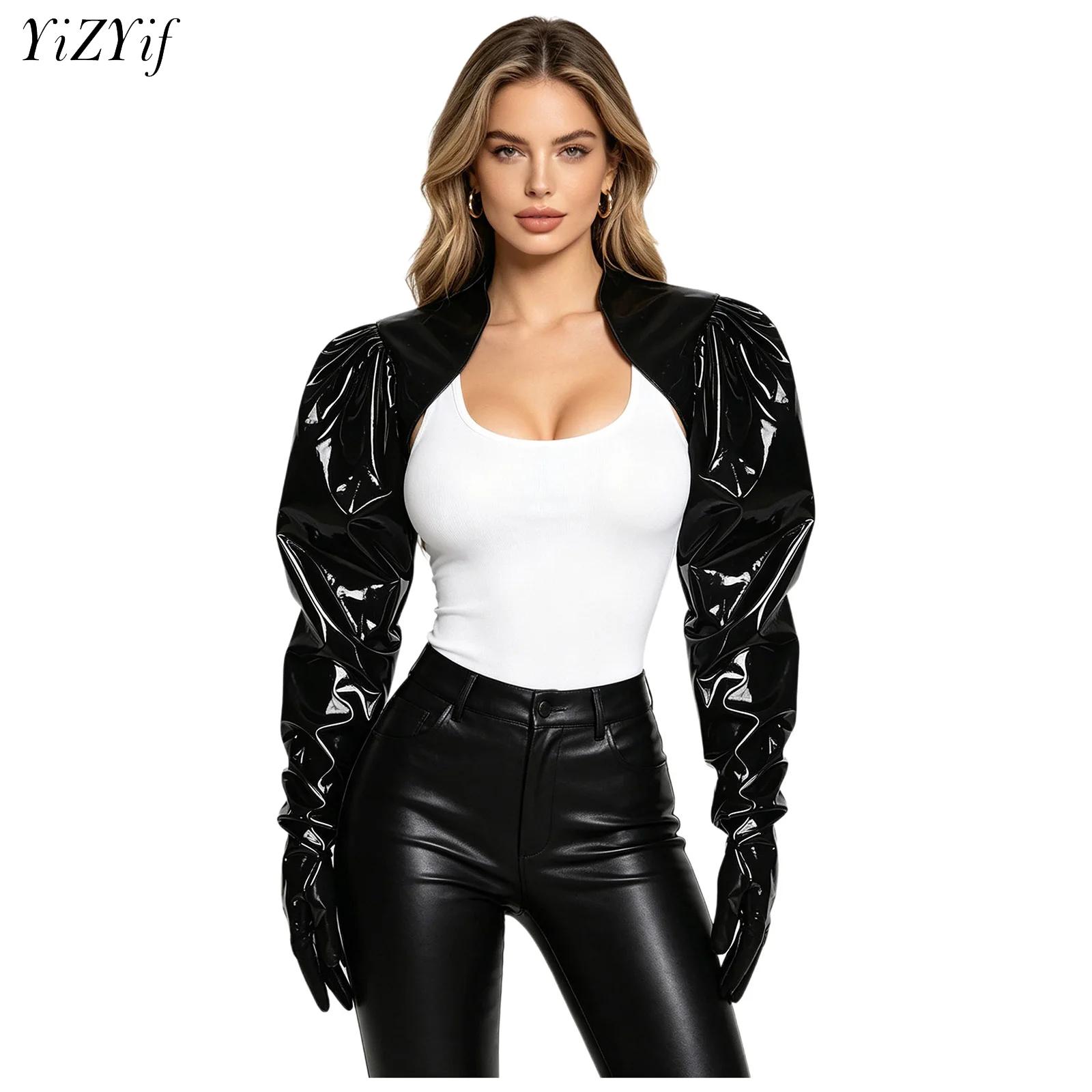 Womens Wet Look PU Leather Car - Women'S Fashion Jackets incelemesi ve fiyatı