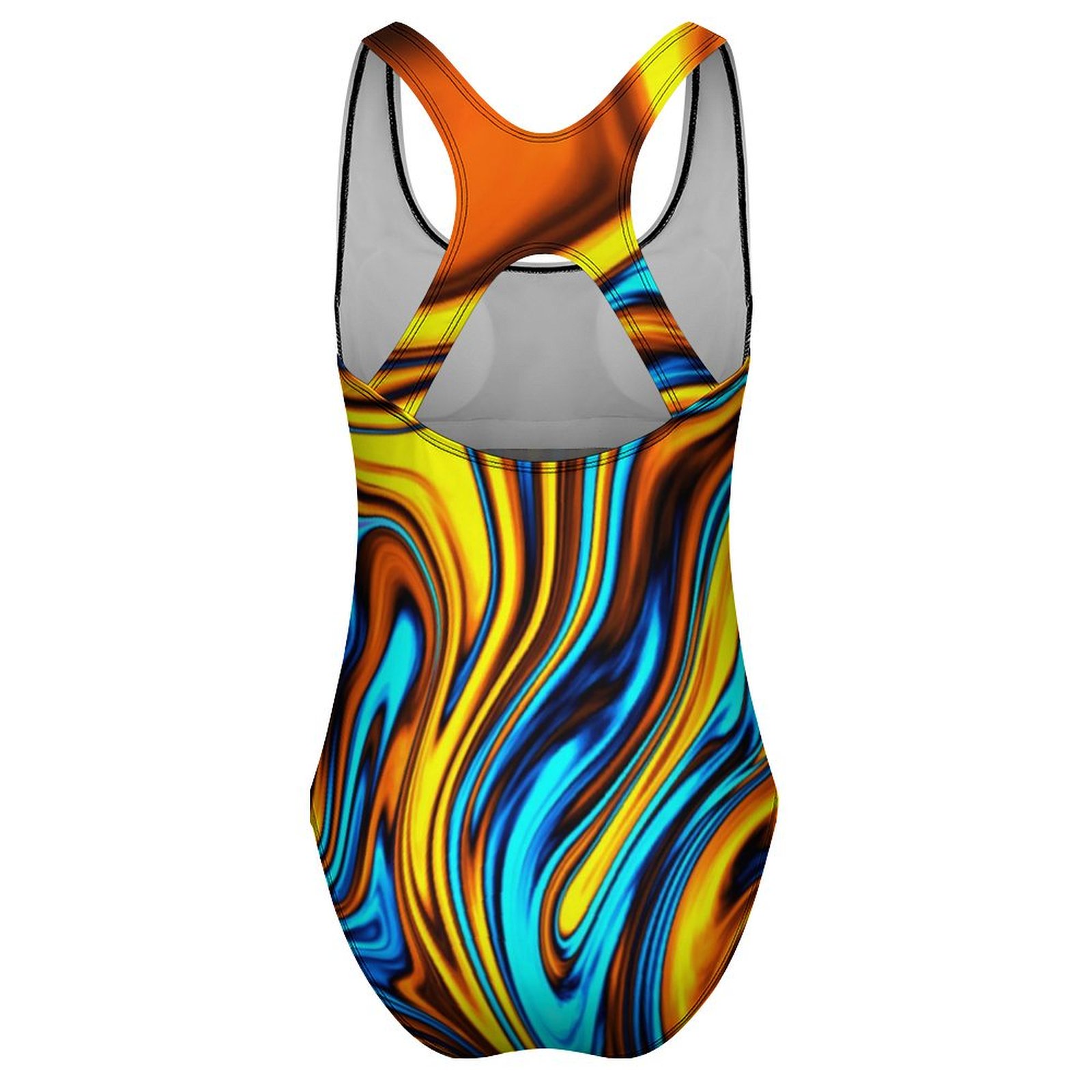 Golden Retro 60s Swimsuit Abst - Women'S Fashion Of The 60S incelemesi ve fiyatı