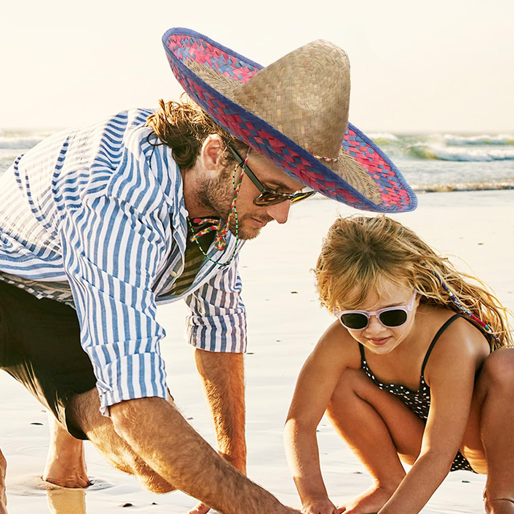 Mexican Sombrero Hat Straw Wea - Straw Hat Summer incelemesi ve fiyatı