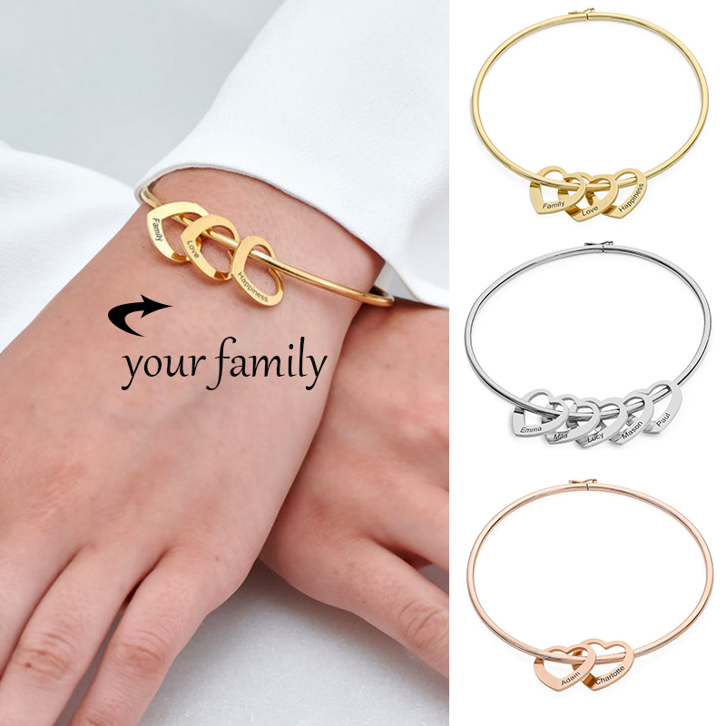 Customized Heart Charm Bracele - Women Fashion Name Ideas incelemesi ve fiyatı