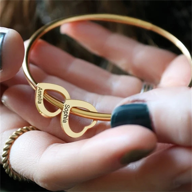 Customized Heart Charm Bracele - Women Fashion Name Ideas incelemesi ve fiyatı