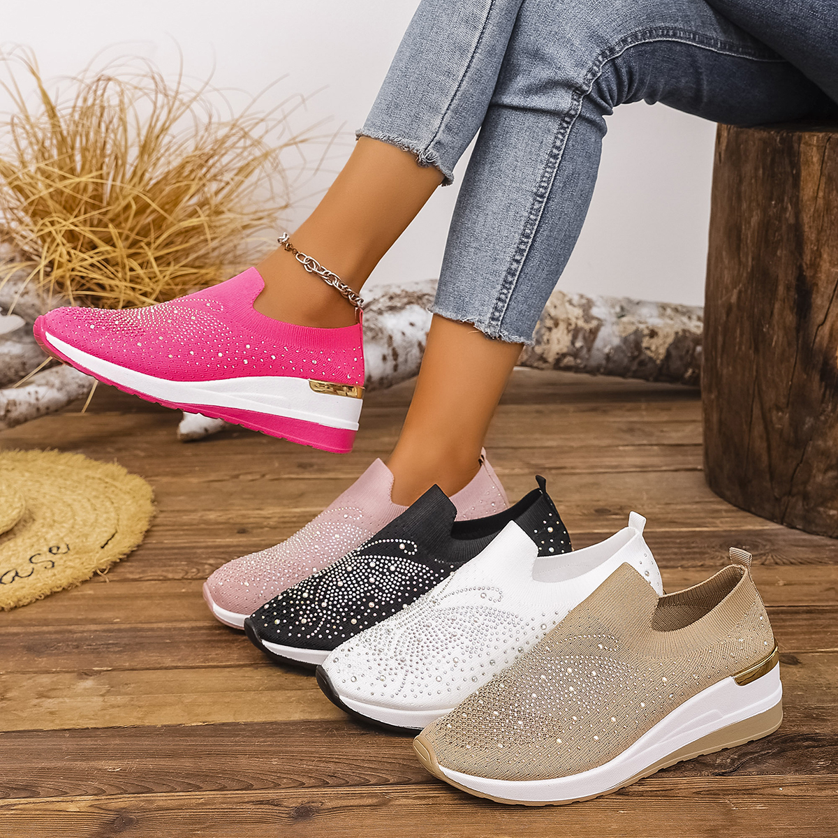 Women Sneakers Platform Wedges - Sneakers Fashion Women incelemesi ve fiyatı