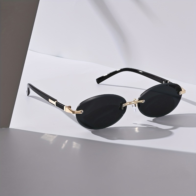 Sexy Small Oval Punk Sunglasse - Women'S Fashion Eyeglass Frames incelemesi ve fiyatı