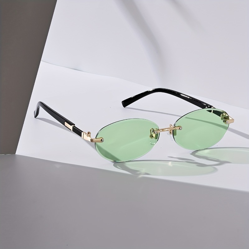 Sexy Small Oval Punk Sunglasse - Women'S Fashion Eyeglass Frames incelemesi ve fiyatı