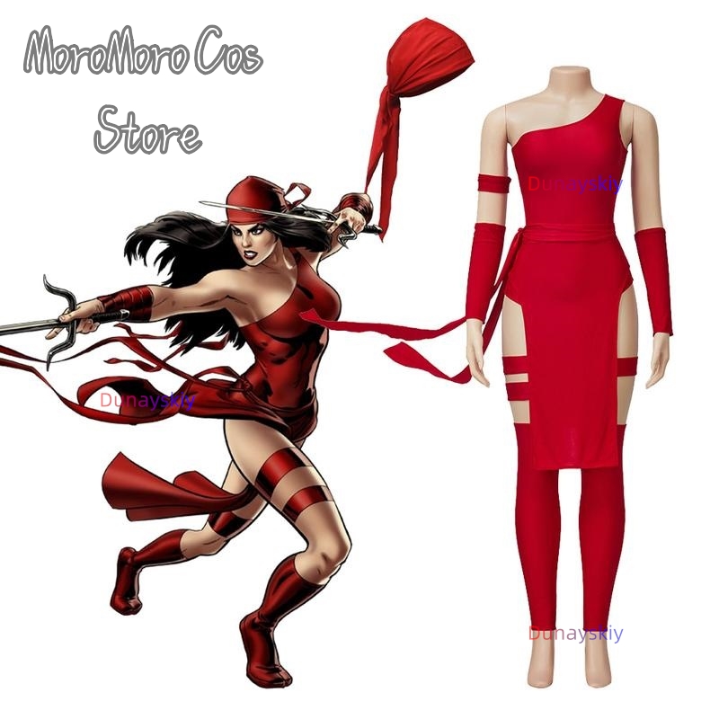 Anime Elektra Natchios Cosplay - Women'S Fashion Suit incelemesi ve fiyatı