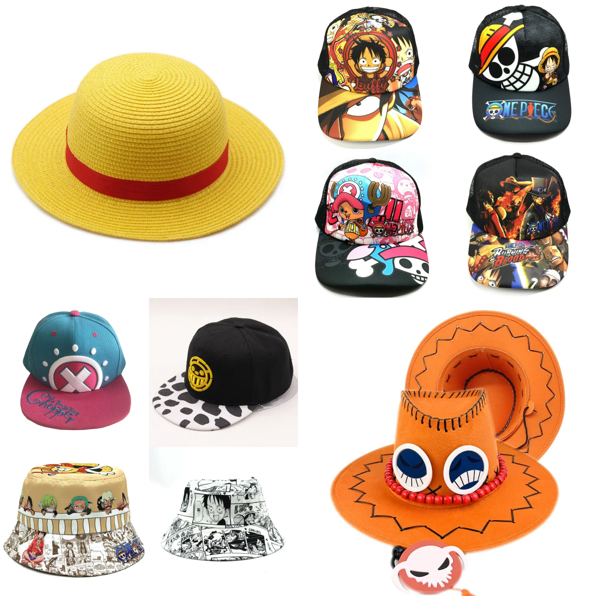 Anime Luffy Straw Hat for Men  - Straw Hat Summer incelemesi ve fiyatı