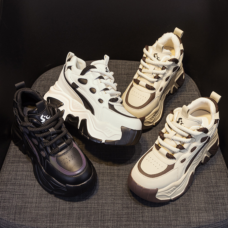 2026New leather inner height-i - Sneakers Fashion Women incelemesi ve fiyatı
