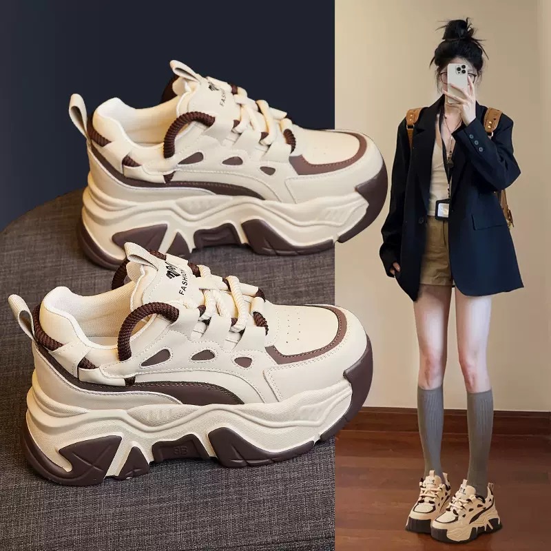 2026New leather inner height-i - Sneakers Fashion Women incelemesi ve fiyatı