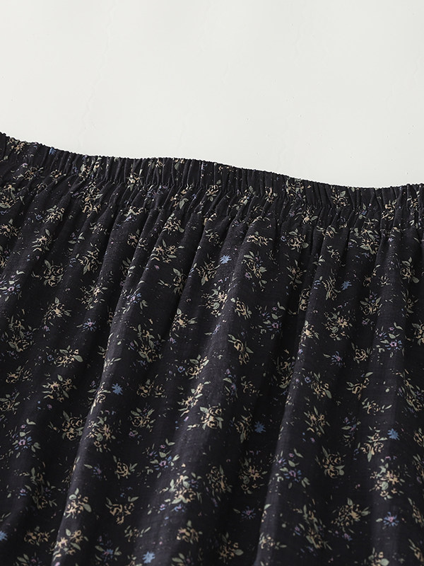 High Waist Floral Print Midi S - A-Line Skirt Midi incelemesi ve fiyatı