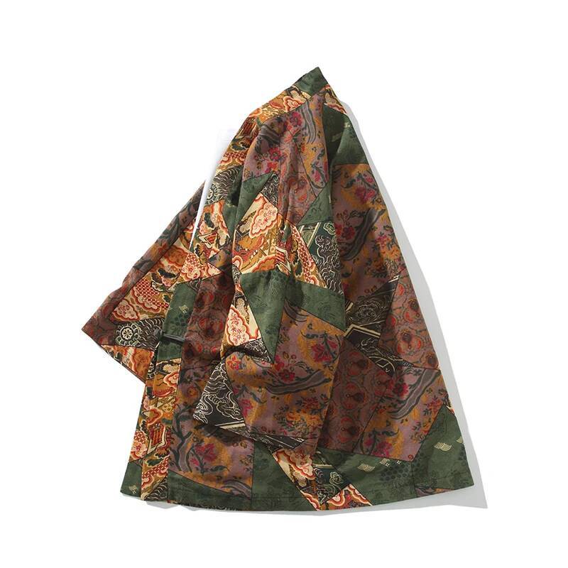 Ethnic Style Print Yukata Men  - Women'S Fashion Suit incelemesi ve fiyatı