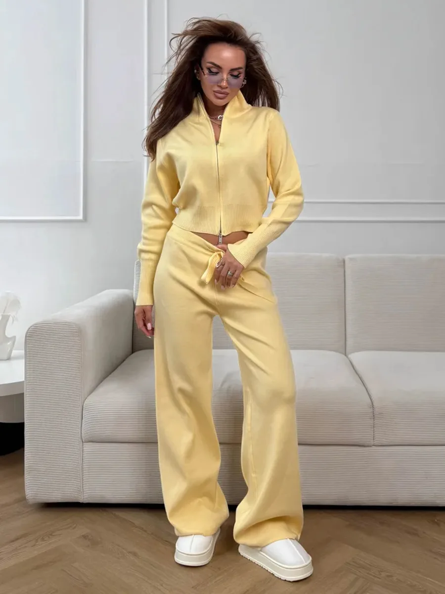Wolfeel  New Autumn Winter Zip - Wide Leg Palazzo Pants incelemesi ve fiyatı